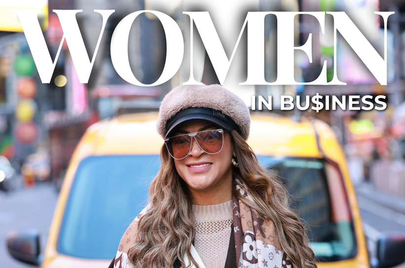 Madeline Morel deslumbra en Times Square junto a Women In Bu$iness