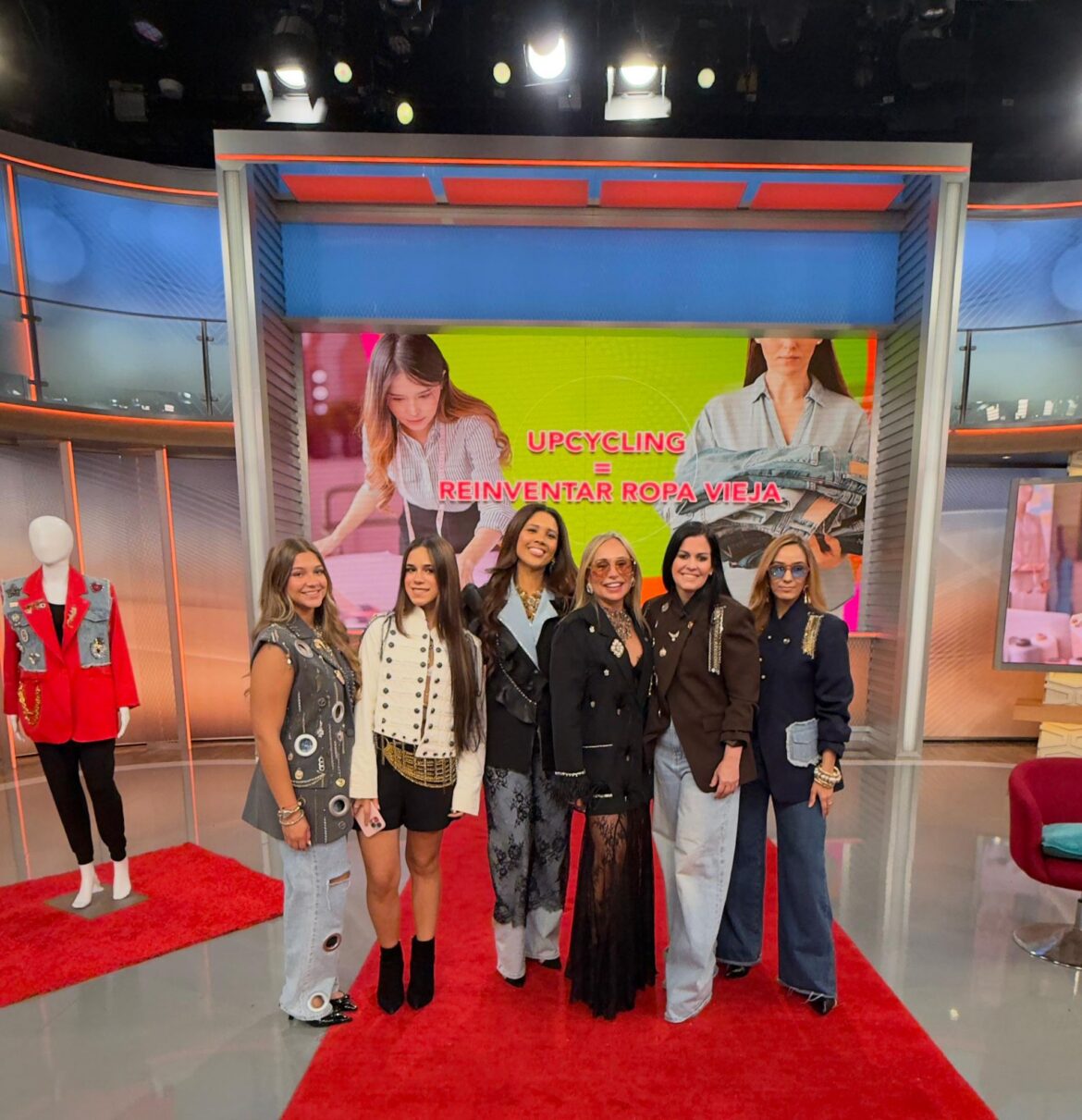 Helga Terán lleva la moda sustentable a “Despierta América” con una propuesta de estilo y conciencia