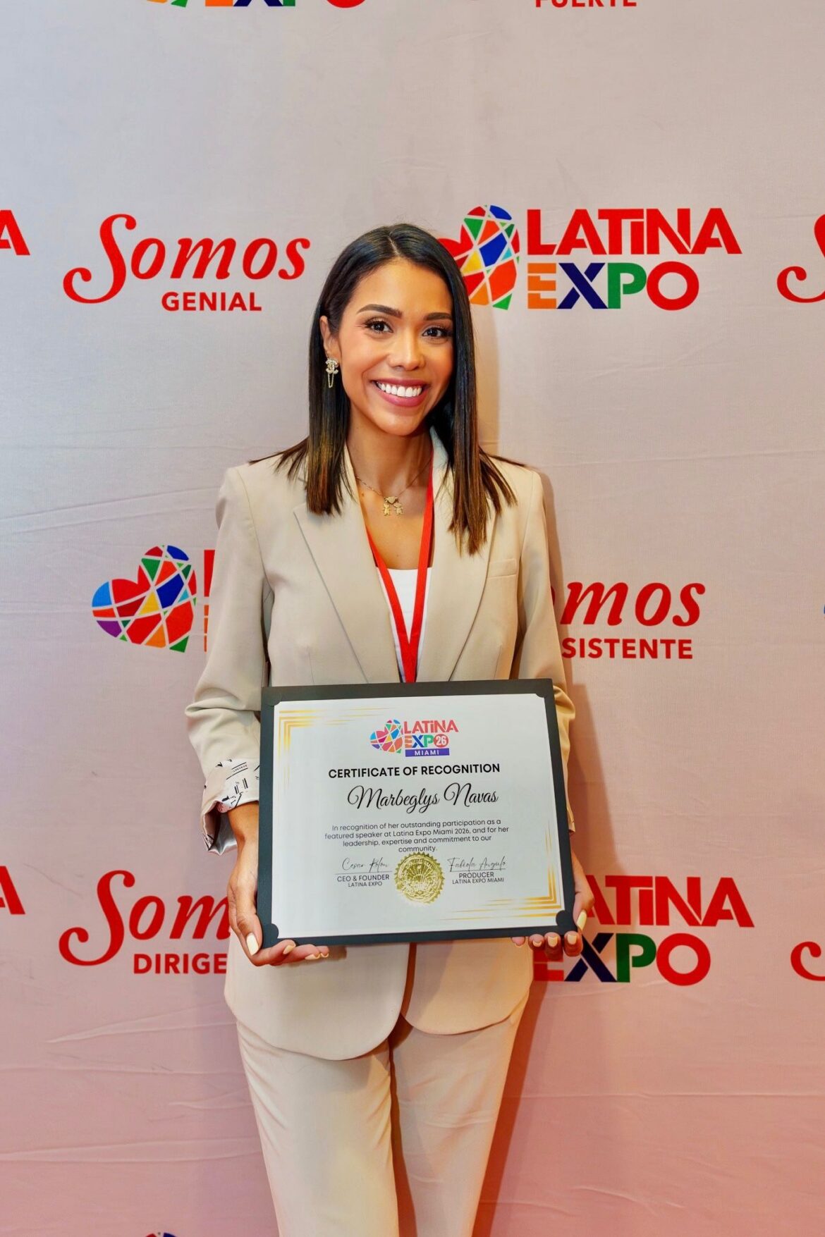 Marbeglys Navas: de la visión al legado en Latina Expo Miami 2026