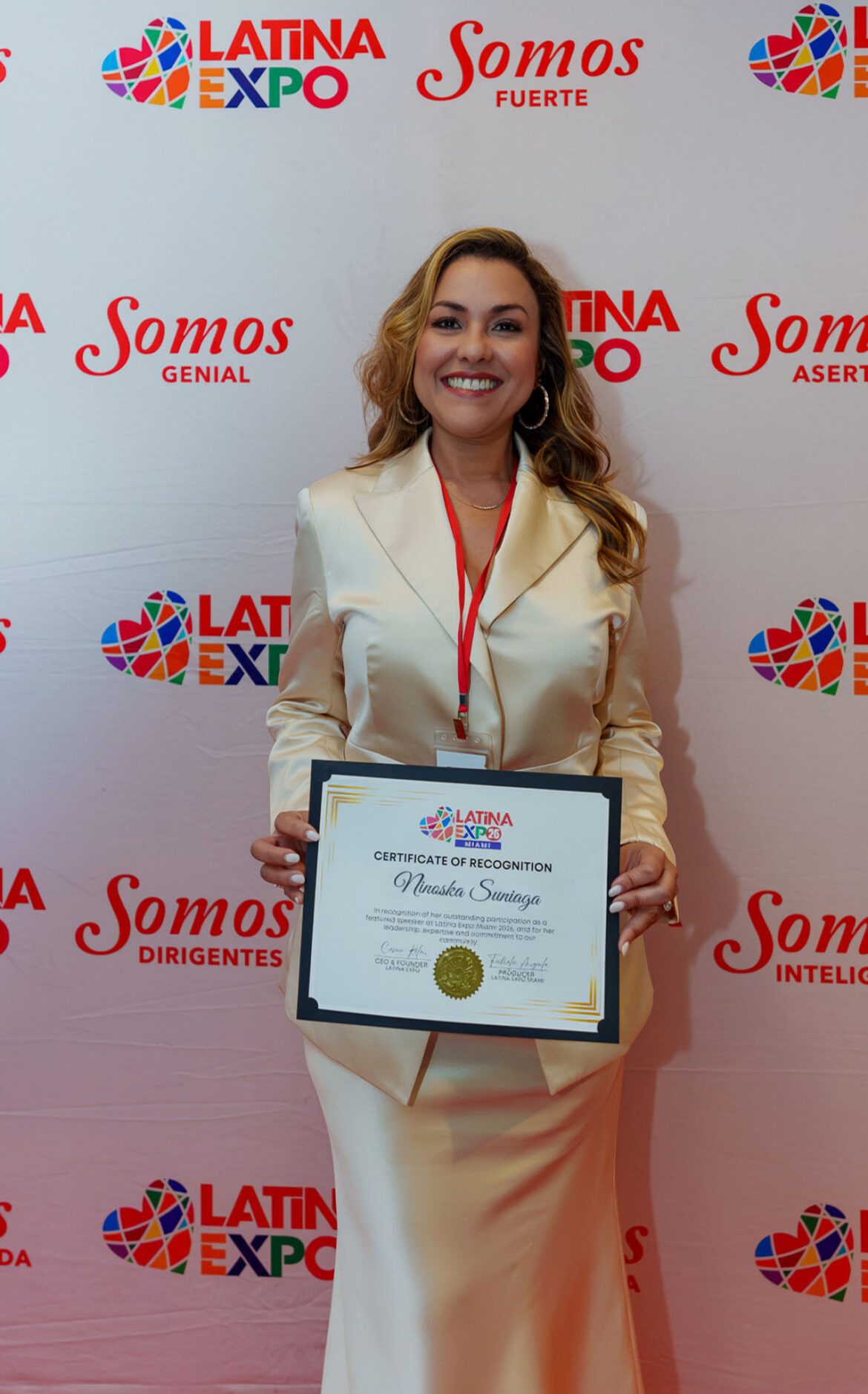 Ninoska Suniaga convirtió su experiencia en un mensaje de legado en Latina Expo Miami 2026